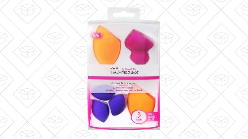 Real Techniques 6 Miracle Complexion Sponges Make Up Brush Set, $13 with 20% off coupon.